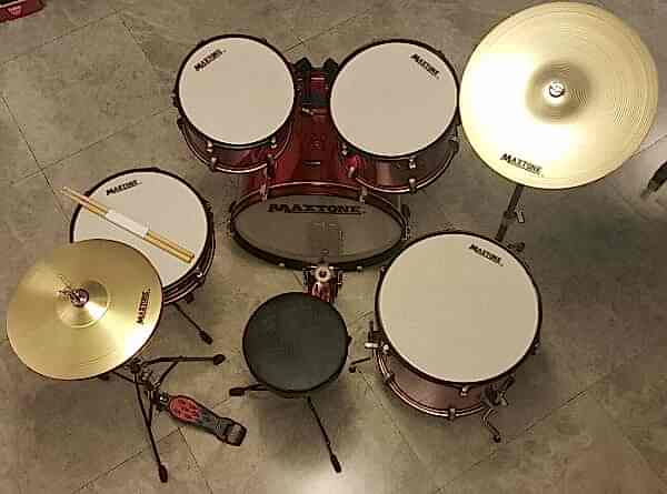 MAXTONE MXC-3017NMR DAVUL SET METALİK KIRMIZI