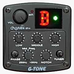 Cherub GT-4 Akustik Gitar Preamfi ve Tuner