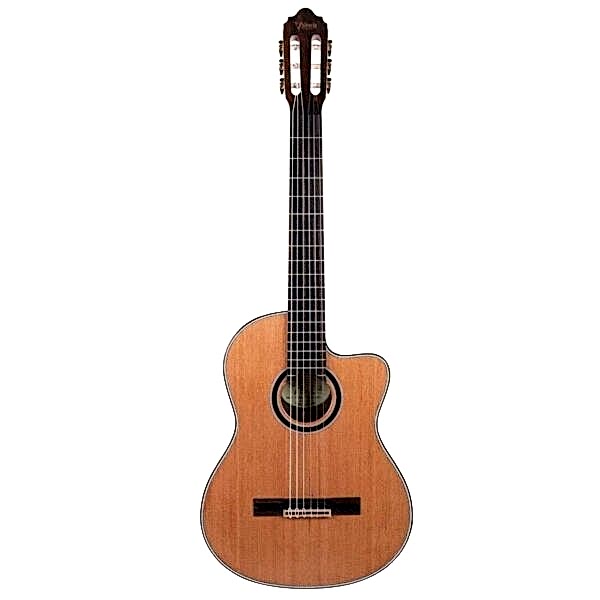 VALENCIA VC774TCE KLASİK GİTAR, 4/4, NATUREL MAT