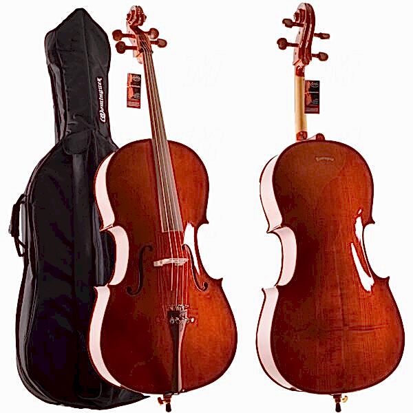Çello (Viyolonsel) Dominguez 3/4 Gül Aksamlı Parlak DCR34CRP1