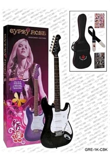 VALENCIA GRE1KCBK ELEKTRO GİTAR GYPSY ROSE SET