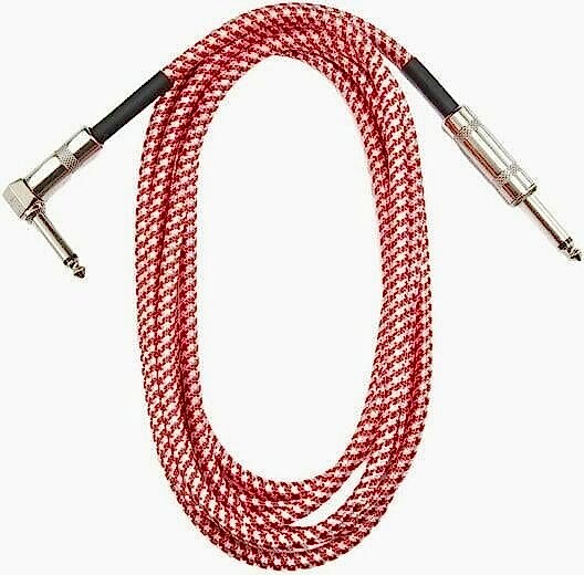 GİTAR KABLO GÜRÜLTÜSÜZ (NOISLESS) 3M KIRMIZI