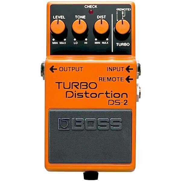 BOSS DS-2 Turbo Distortion Kompakt Efekt Pedalı