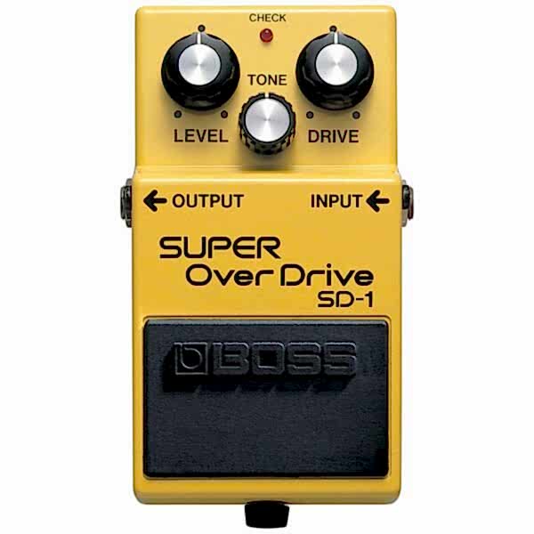 BOSS SD-1 Super OverDrive Kompakt Efekt Pedalı