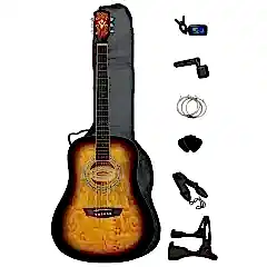 Washburn WSHAGPAKQTTB Exclusive Akustik Gitar Paketi