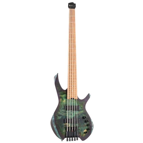CORT SPACE5SDG BASS GİTAR, HEADLESS, 5 TELLİ, STAR DUST GREEN