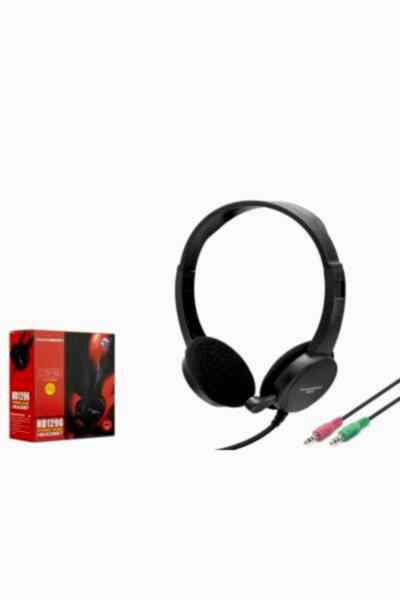 HADRON KABLOLU KULAK ÜSTÜ KULAKLIK 1.2MT 3.5MM MİKROFONLU - BİLGİSAYAR VE PİYANO