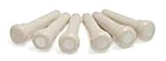 Tusq Bridge Pin Pak (60) White M.O.P Dot