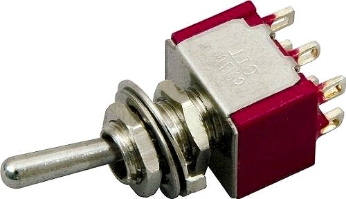 DIMARZIO DPDT Mini On-Off-On Switch