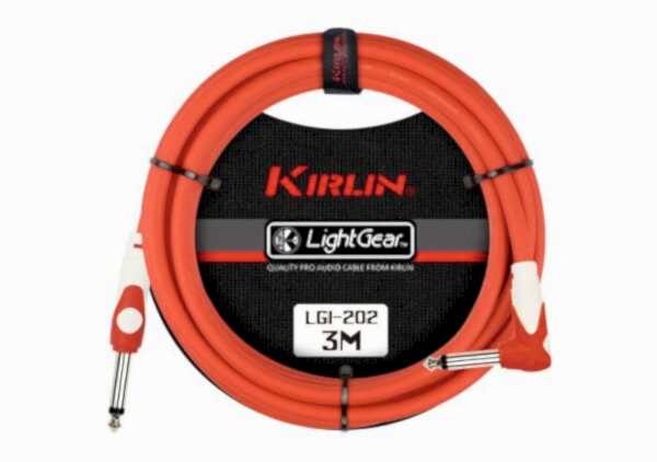 KIRLIN LGI-202-3M-RD 3 Metre Enstrüman Kablosu