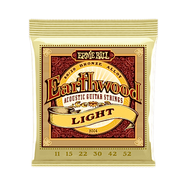 Ernie Ball P02004  Earthwood Light 80/20 Bronze 0.11 - 0.52 Akustik Gitar Teli