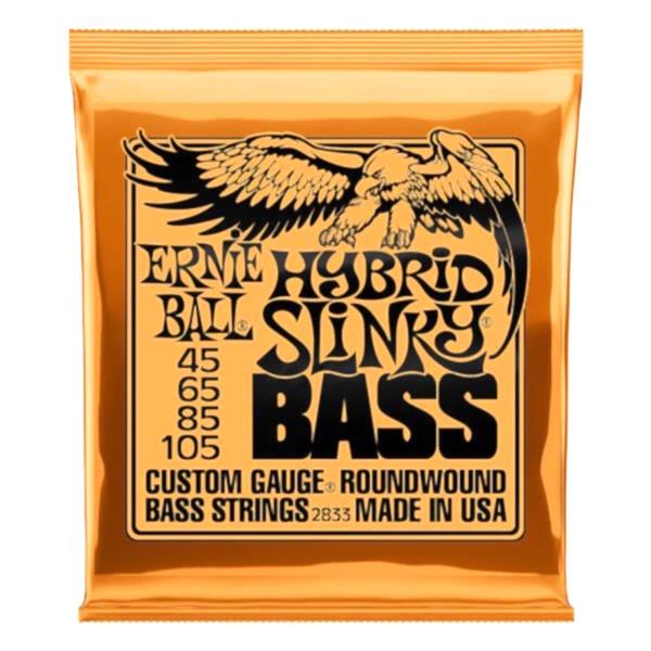 Ernie Ball P02833 Hybrid Slinky Nickel 45-105 (4 Telli) Bas Gitar Teli