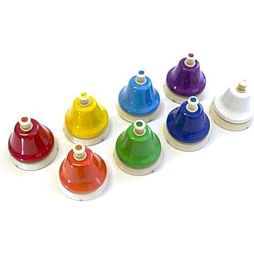 Hand Bells - Renkli Nota El Zili Seti - 8 Nota C ( Do )