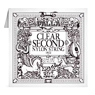 ERNIE BALL P01502 Ernesto Palla Şeffaf Naylon Klasik Gitar Teli B (Si) (Tek Tel)