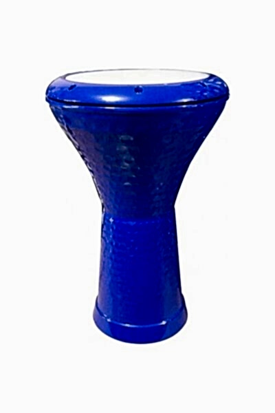 Mısır Darbuka Koyu Mavi Parlak Lacivert - Kılıf Hediyeli