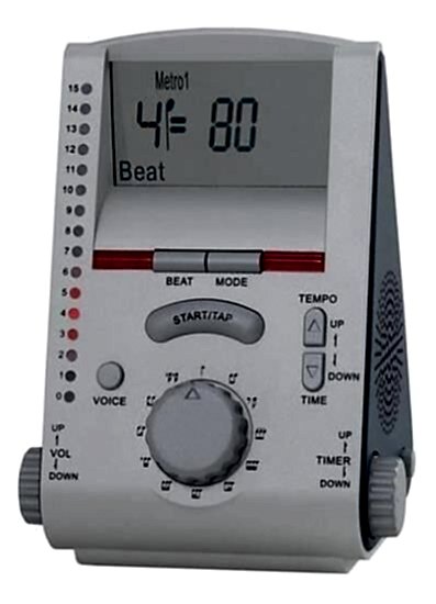 CHERUB WSM260G PİYANO İÇİN DİJİTAL METRONOM, GRİ