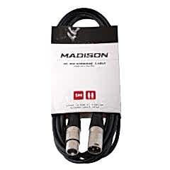 Madison Mikrofon Kablosu 3 Metre- SİYAH