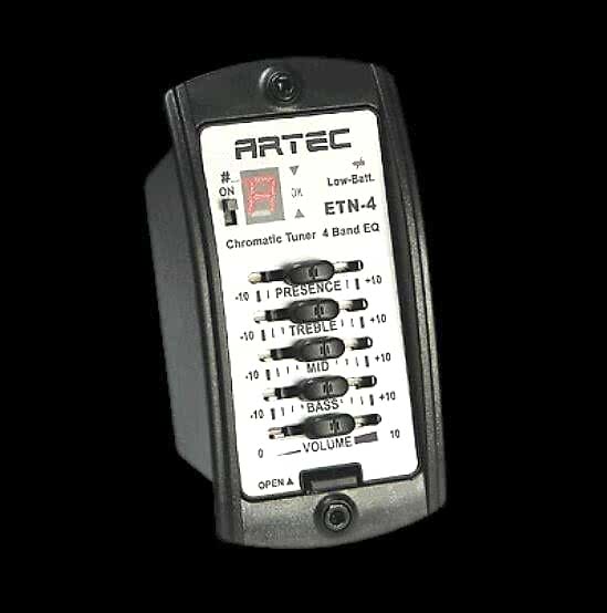 4 BAND EQUALİZER-TUNER-EPC-KUTUSUZ GİTAR İÇİN