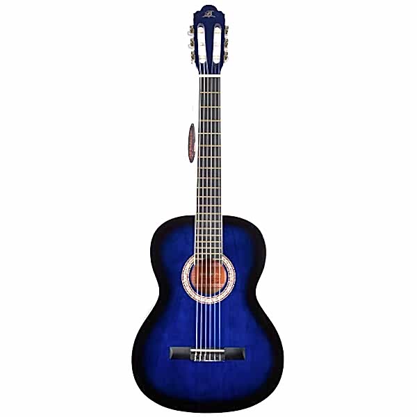 BARCELONA LC 3900 BB Mavi Siyah Sunburst Klasik Gitar