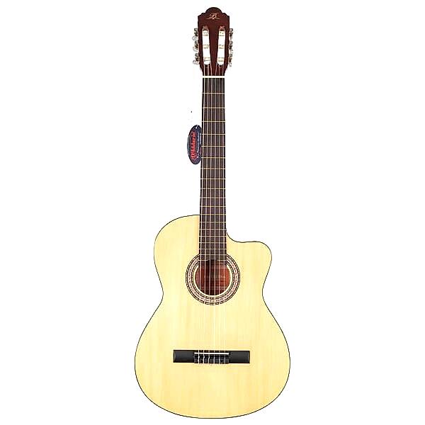 BARCELONA LC 3900 CNL Cutaway Natural Klasik Gitar