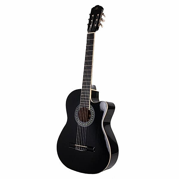 Barcelona LC 3900 CBK Cutaway Siyah Klasik Gitar