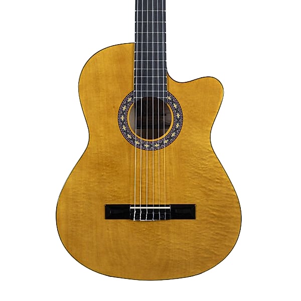 Barcelona LC 3900 CYW Kahverengi Cutaway Klasik Gitar
