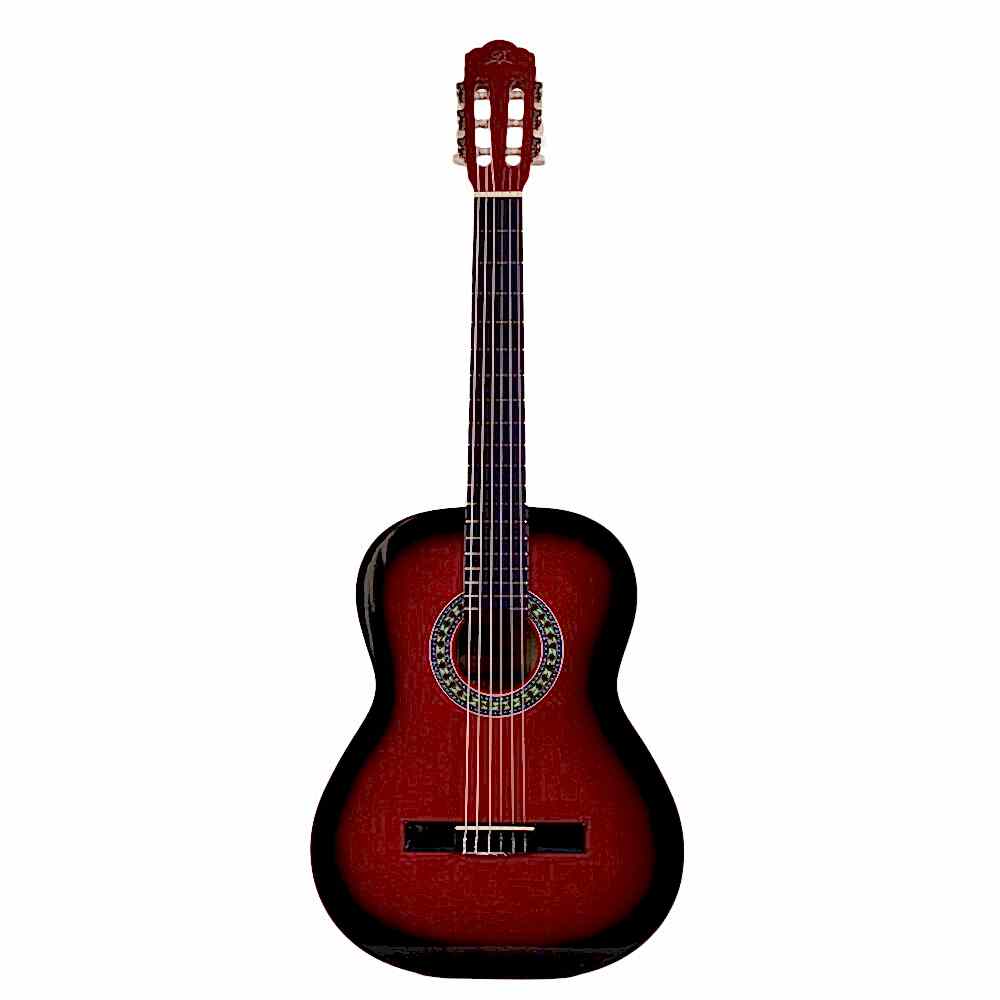 Barcelona LC 3900 RDS Kırmızı Sunburst Klasik Gitar