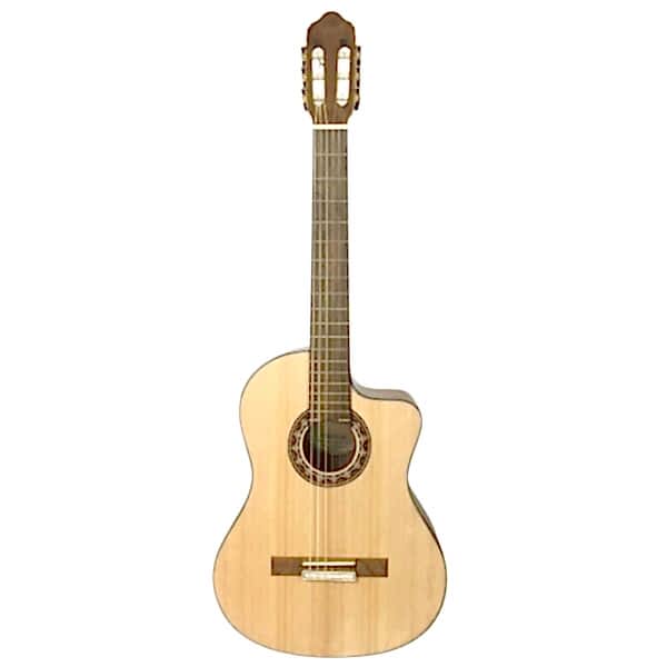 VALENCIA VC304CE ELEKTRO KLASİK GİTAR, CUTAWAY, 4/4, NATUREL