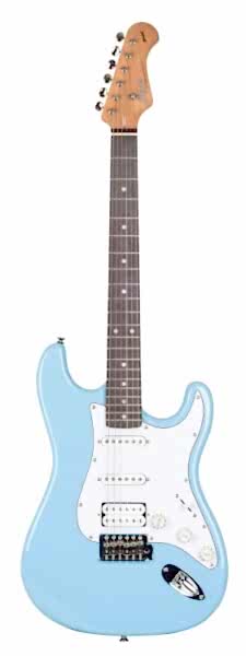 Kozmos KST-BSWHSS-GRWN-DBL  Elektro Gitar