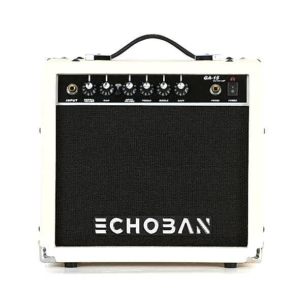 Echoban GA15 15 Watt Beyaz Gitar Amfisi