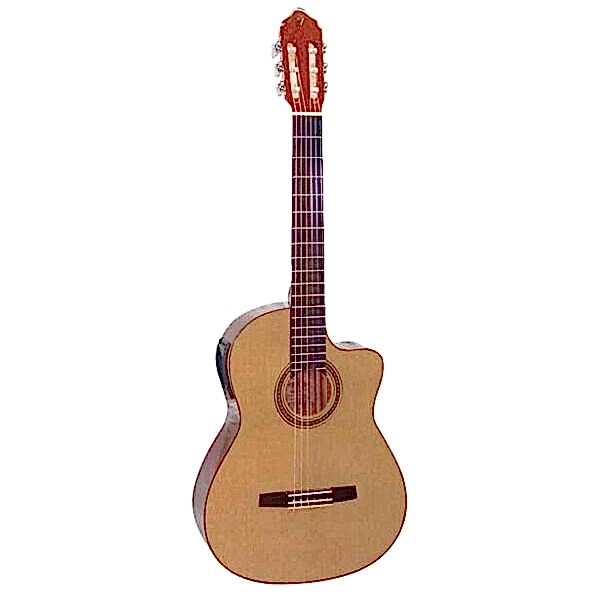 VALENCIA CG30RCE ELEKTRO KLASİK GİTAR, 4/4, NATUREL