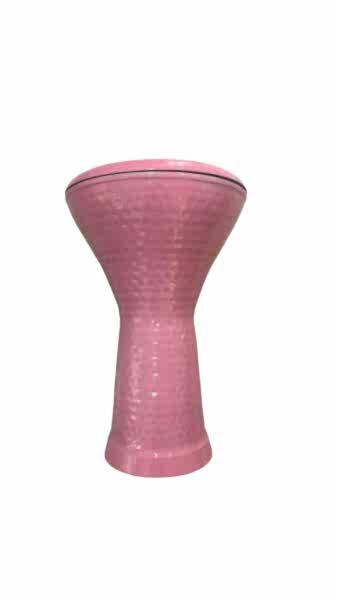 PEMBE ÇÖMLEK DARBUKA ÇEKİÇ DÖVME DESENLİ KILIF DAHİL!