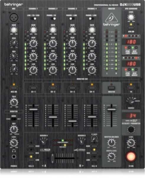 BEHRINGER Pro Mixer DJX900USB 5 Kanallı USB Dj Mikser