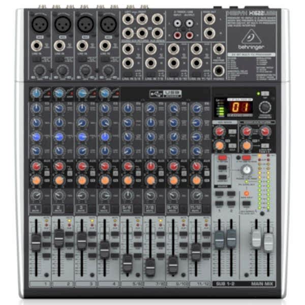 BEHRINGER X1622USB 16-Kanal 2/2-Bus Analog Mixer