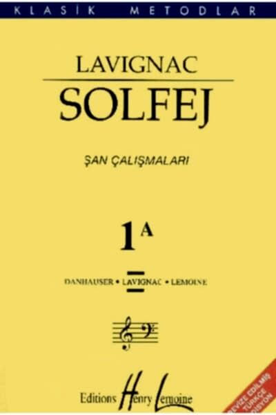 Lavignac 1a Solfej Kitabı
