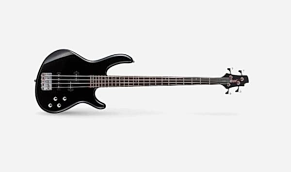 CORT AB4PLUSBK BASS GİTAR, AKTİF 4 TELLİ SİYAH