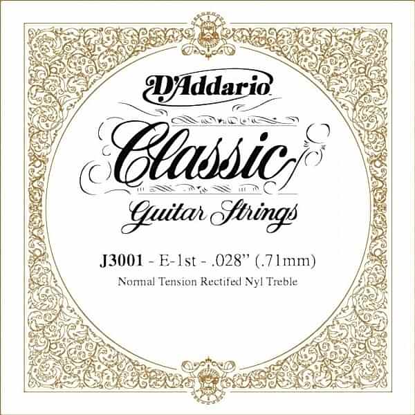 DADDARIO J3001 KLASİK TEK TEL, NAYLON, NORMAL