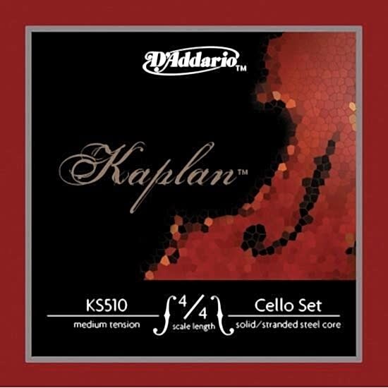 DADDARIO KS510 4/4M CELLO TEL SETİ, KAPLAN, MEDIUM