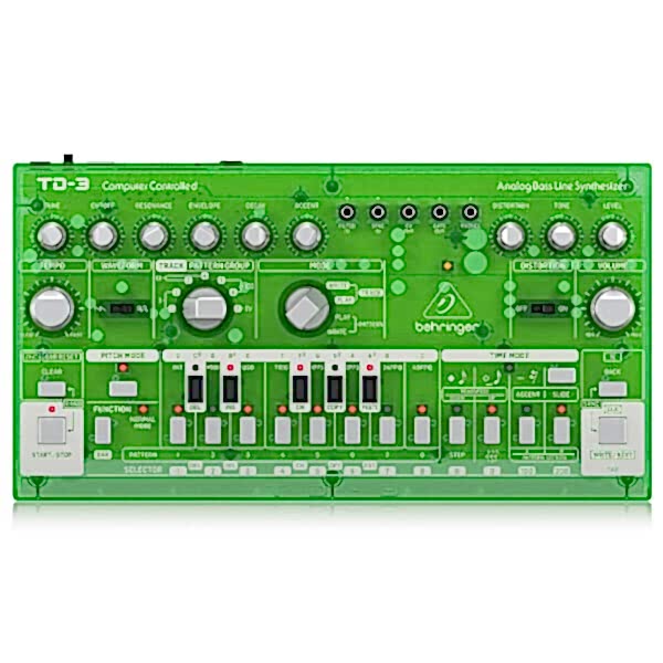 BEHRINGER TD-3-LM Analog Bass Line Synthesizer (Yeşil)