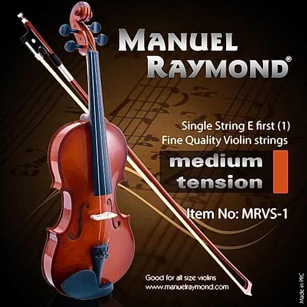 Keman Teli Tek 1. Mi Manuel Raymond MRVS1