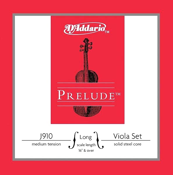 VIOLA TEL SETİ, PRELUDE, LONG SCALE (16'' VE ÜSTÜ )