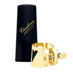 Vandoren LC080P Optimum Tenor Saksafon V16 Bek Gold Bilezik,Plastik Kapak