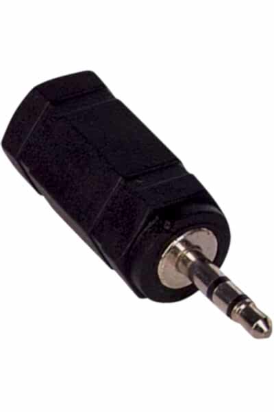 Jack Dönüştürücü -  2.5 mm Stereo Erkek / 3.5 mm Stereo Dişi Jack
