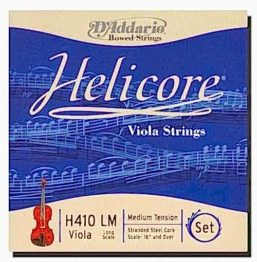 VIOLA TEL SETİ, HELICORE, LONG SCALE, MEDIUM TENSI