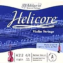 DADDARIO H312 KEMAN TEK TEL, HELICORE, 4/4, A-(LA), MEDIUM